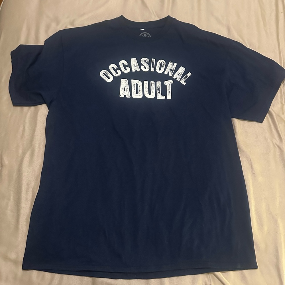 Occasional Adult Navy Blue T-Shirt